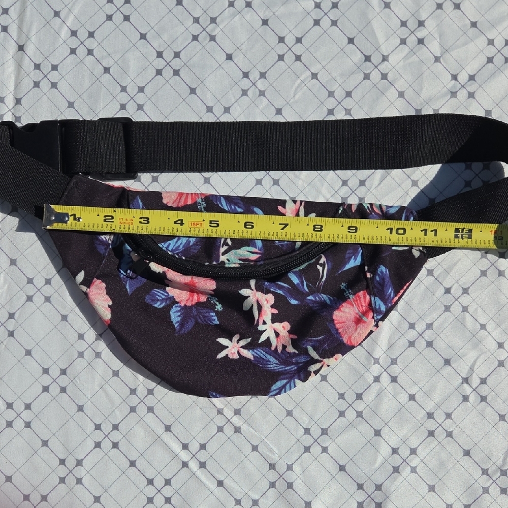Empyre Black Floral Waist Bag - Picture 9 of 11